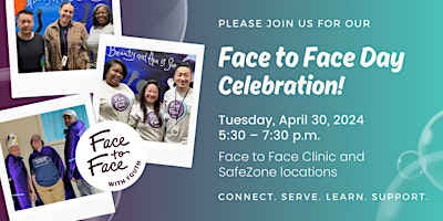 Imagem principal do evento Face to Face Day Celebration