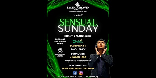 Imagen principal de Sensual Sunday (FREE CLASS, FREE ENTRANCE )