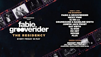 Primaire afbeelding van Fabio & Grooverider : The Residency (Week 3)