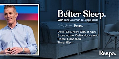 Respa Better Sleep event - Delta house and home, Lisnaskea 13 April 2024 primary image