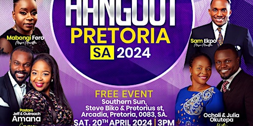 Imagem principal do evento Copy of Singles and Married Hangout Pretoria 2024