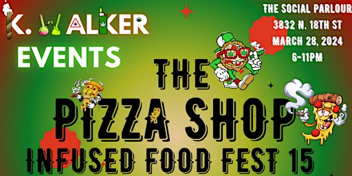 Primaire afbeelding van Infused Food Fest 15: The Pizza Shop