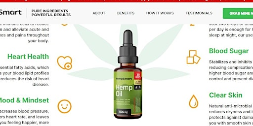 Smart Hemp Oil Au Reviews The Safe and Effective Solution primary image