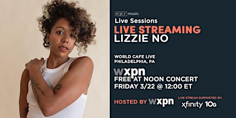 WXPN Free At Noon with LIZZIE NO primary image