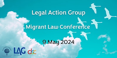 Immagine principale di Legal Action Group Migrant Law Conference 