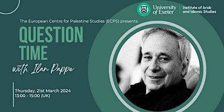 Question Time with Ilan Pappé primary image