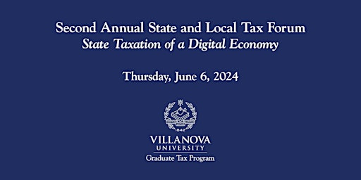 Primaire afbeelding van Second Annual State and Local Tax Forum