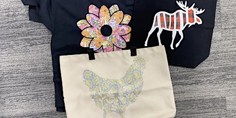 MAKE IT AT MILNER - HOT OFF THE PRESS - TOTE BAGS USING PATTERNED VINYL