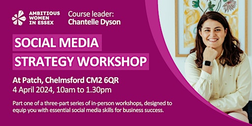 Ambitious Women Social Media Strategy for Businesses Workshop primary image