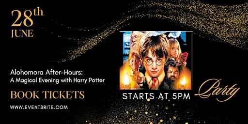 Imagem principal do evento Alohomora After-Hours:  A Magical Evening with Harry Potter ™