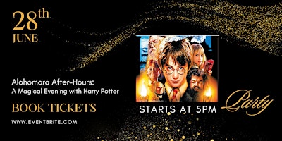 Hauptbild für Alohomora After-Hours:  A Magical Evening with Harry Potter ™