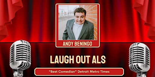 Imagem principal do evento Laugh Out ALS at The M! Comedy Fundraiser Event With Andy Beningo