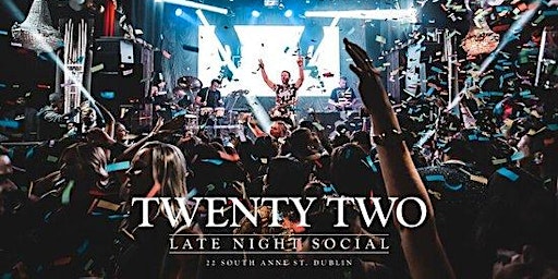 Hauptbild für SOHO R&B NIGHTS - TWENTY TWO(APRIL 26TH)