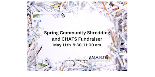 Imagem principal do evento Spring Community Fundraiser Shredding Event