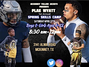 1st Annual Plae Wyatt Free Youth Football Camp