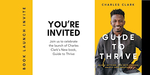 Primaire afbeelding van Charles Clark’s Book Launch + Keynote