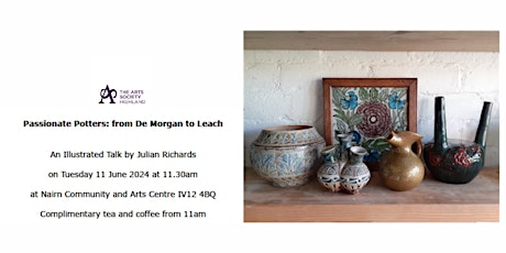 PASSIONATE POTTERS - From de Morgan to Leach