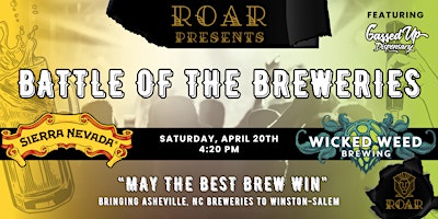 Imagem principal do evento ROAR 4/20 Party Featuring Sierra Nevada & Wicked Weed Brewing