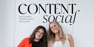 Content Social: Photo Shoot + Content Shoot + Social