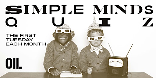 Imagem principal do evento SIMPLE MINDS QUIZ