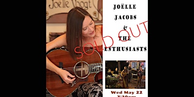 Imagem principal do evento Joëlle Jacobs & The Enthusiasts - SOLD OUT