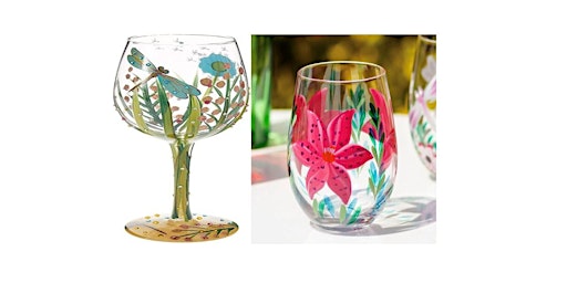 Paint & Sip Wine Glasses at Orchard Creek Restaurant and Golf Coarse  primärbild