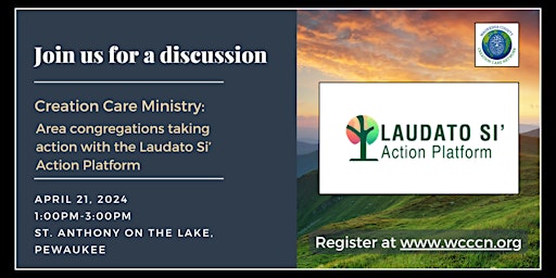 Creation Care Ministry: Taking action with the Laudato Si Action Platform primary image