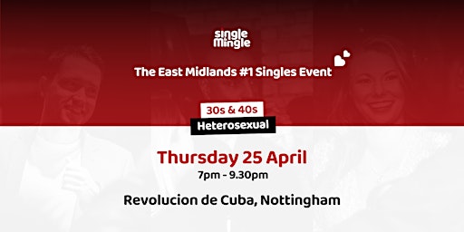 Primaire afbeelding van Singles Night at Revolucion de Cuba Nottingham (30s & 40s)