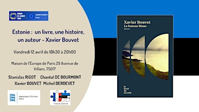 Estonie : un livre, une histoire, un auteur – Xavier Bouvet