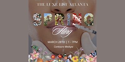 Primaire afbeelding van 2024 Contoura Medspa  Member and Guest Spring Fling Event