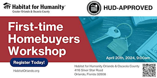 Orange County HUD First Time Homebuyer Workshop (8-Hours)  primärbild