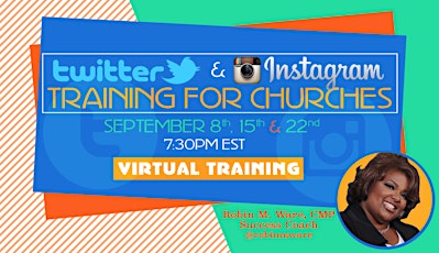 Twitter and Instagram Training for Churches primary image