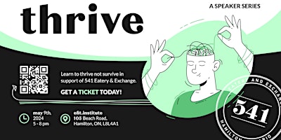 Thrive: A Speaker Series  primärbild