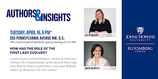 Imagem principal do evento Authors & Insights Series: A Conversation with Katie Rogers