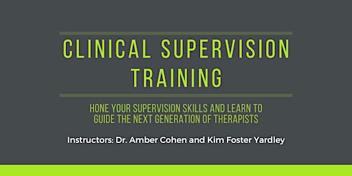 Clinical Supervision Certificate Course primary image