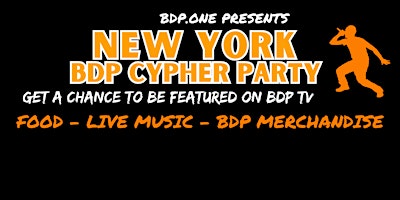 Hauptbild für BDP Cypher Party: New York City