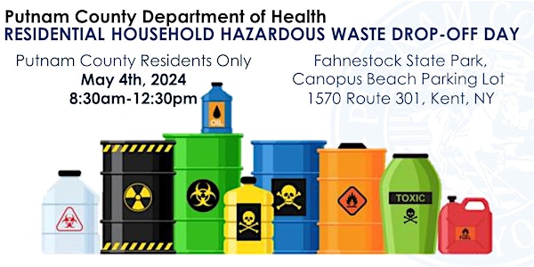 Putnam County Residential Household Hazardous Waste Drop-off Day