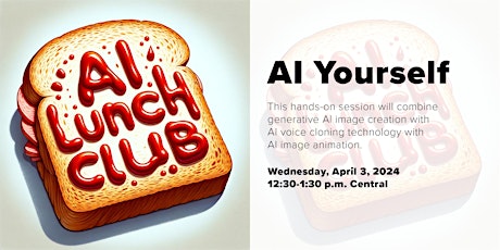 AI Yourself - Innovation Profs Generative AI Lunch Club Event