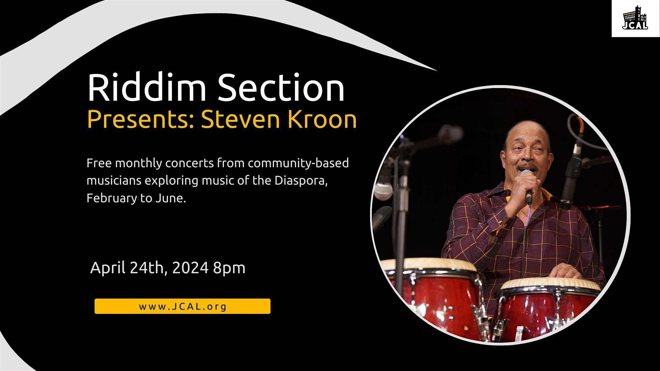 Riddim Section Presents: Steven Kroon