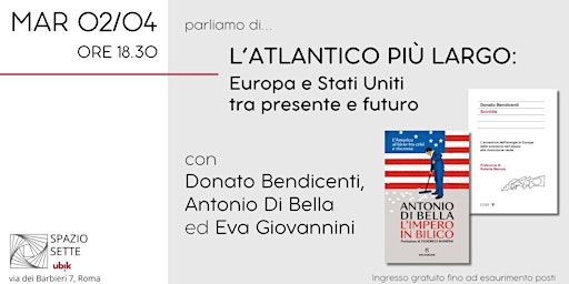 Hauptbild für L'Atlantico più largo: Europa e Stati Uniti tra presente e futuro