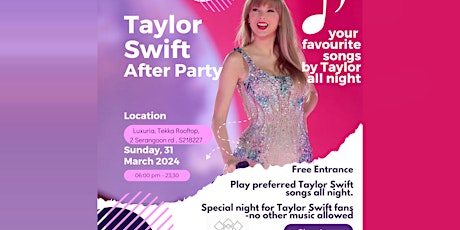 Taylor Swift After Party