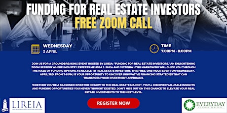 Funding For Real Estate Investors