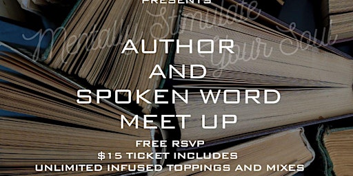 Imagem principal do evento Spoken Word and Author Meet Up