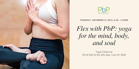 Flex with PbP: yoga for the mind, body and soul primary image