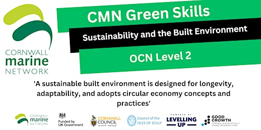 Level 2 Sustainability and the Built Environment primary image