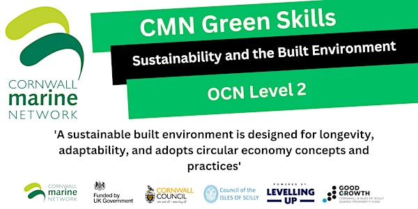 Level 2 Sustainability and the Built Environment