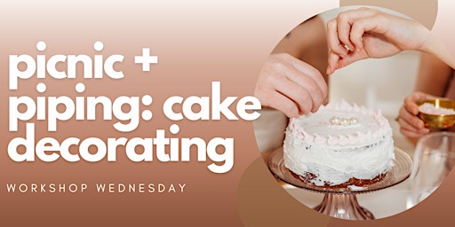 Workshop Wednesday: Creative Cake Decorating  primärbild