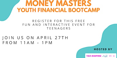Money Masters: Youth Financial Bootcamp primary image