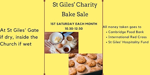 Imagem principal do evento St Giles Charity Bake Sale