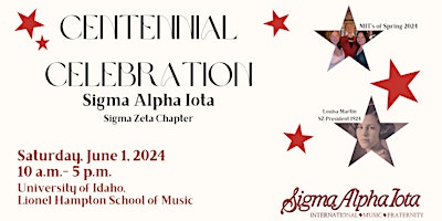 Sigma Alpha Iota Centennial Reunion primary image